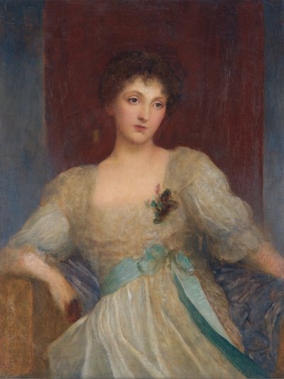 Portrait of Norah Bourke by George Frederick Watts